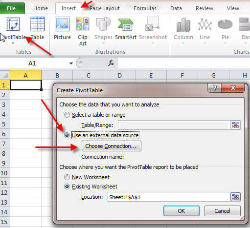 New Pivot Table