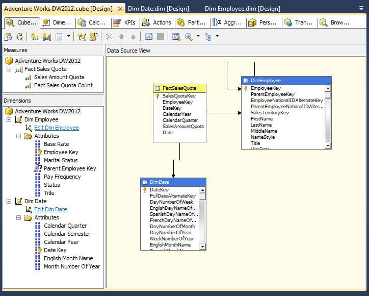 We will demonstrate an easy way to change the displayed sort order for a dimension attribute. 