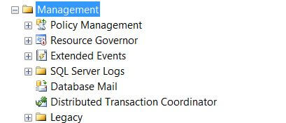 Maintenance Plans is not available under Management folder