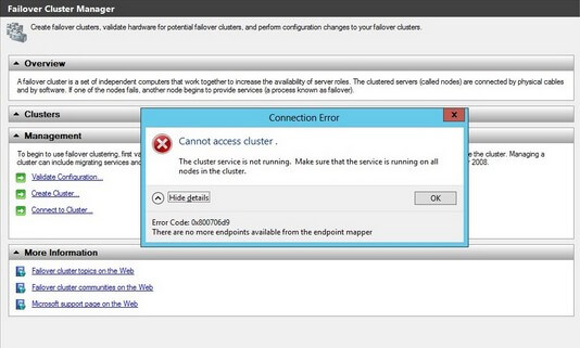 Force Start A Windows Server Failover Cluster Without A Quorum To Bring A SQL Server Failover Clustered Instance Online