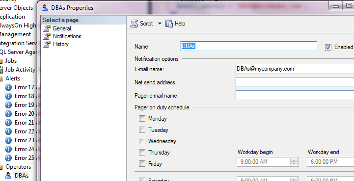 Once the script is run you should see the Operator listed.