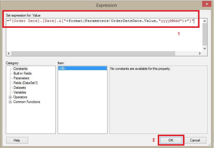 Expression Window