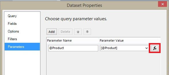 Parameter expression