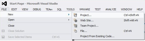 New project