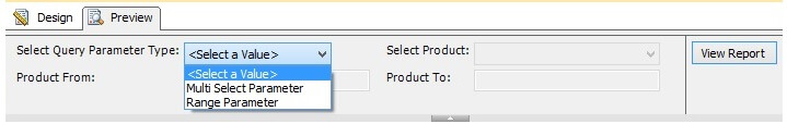 Report Preview for Multi select parameter