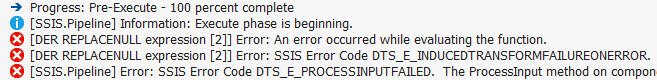 Error when trying to convert incompatible data types