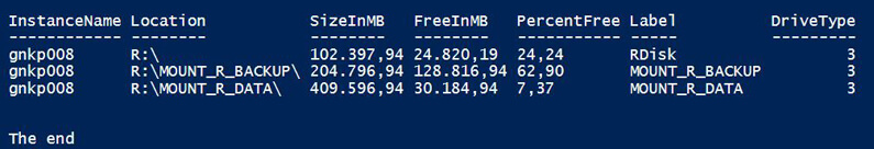 Remoting to cluster result