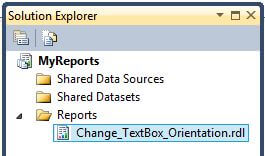 Adding New Report