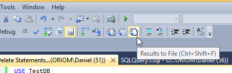 Press This Button to Save the Results to a File.