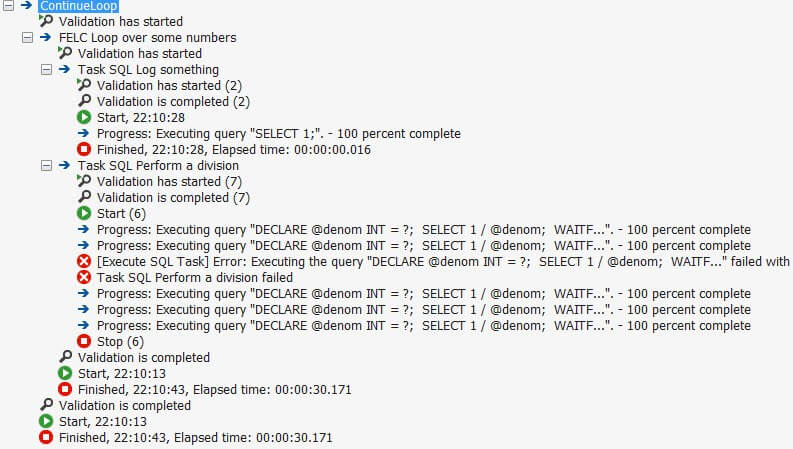 Success at last - logging