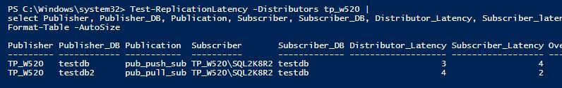Latency example
