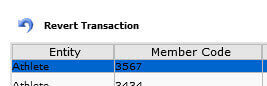 revert transaction