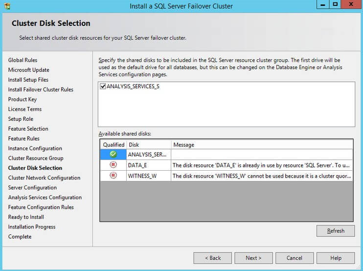 SQLSetup_ClusterDisk