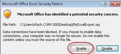 security notice