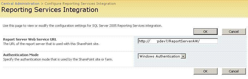 SSRS Integration with SharePoint