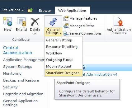 sharepoint designer