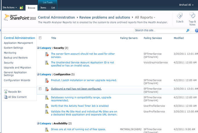 list tools