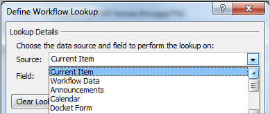 current item