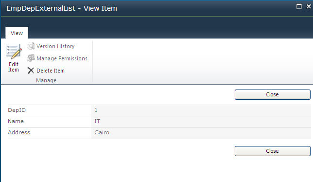 view item
