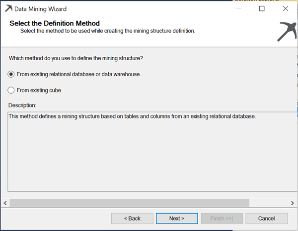 data mining wizard definition