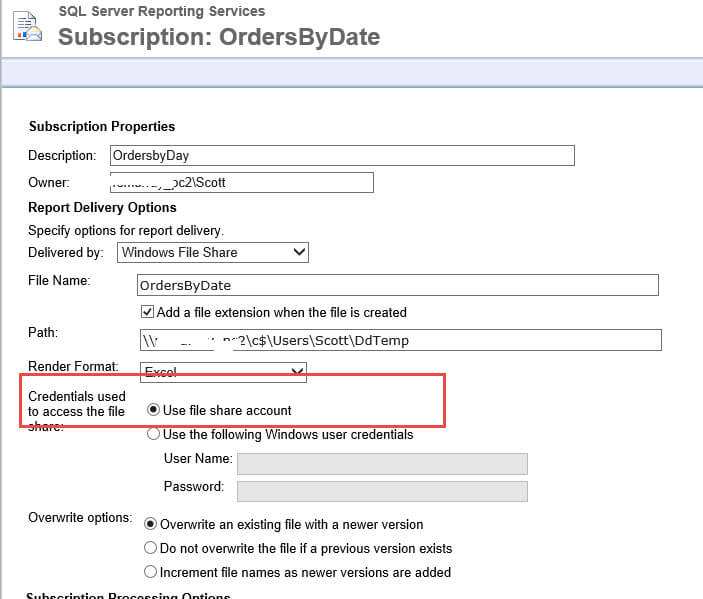 file share details