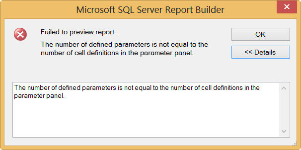 Parameter Error