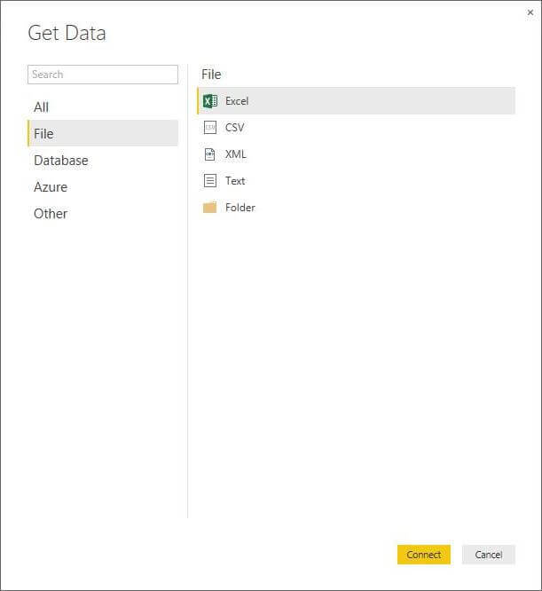 Get Data Options with XML