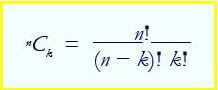 A combination is a way of selecting k items from a total collection of n items