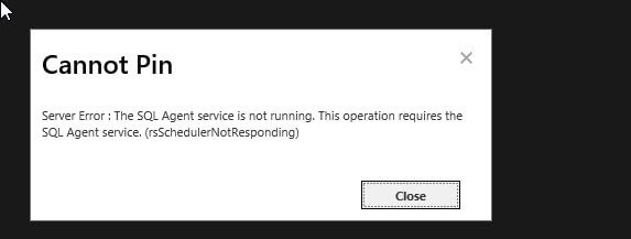 sql agent not running