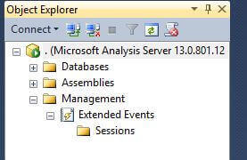 Extended Events SQL server 2016