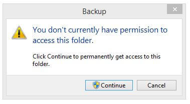 Security question for permissions