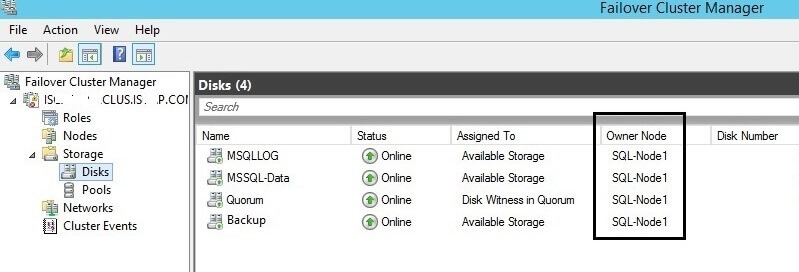 Launch Failover Cluster Manager