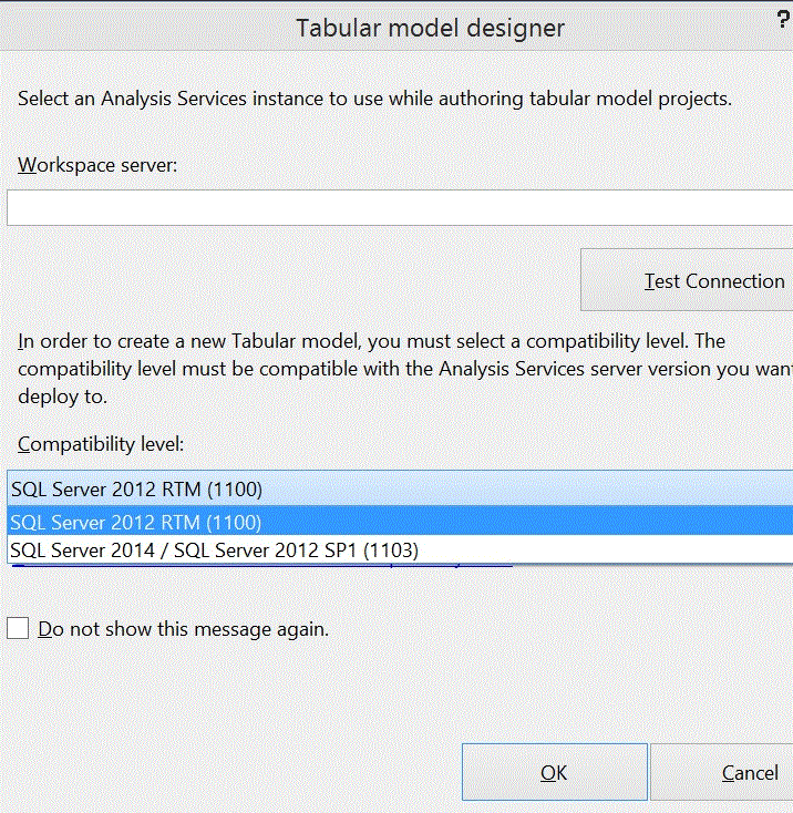 Tabular Model Designer