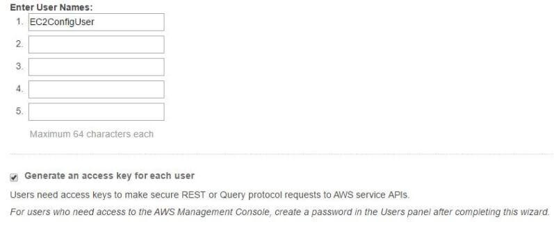 Creating an IAM User Account