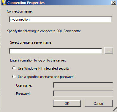 Connection Properties
