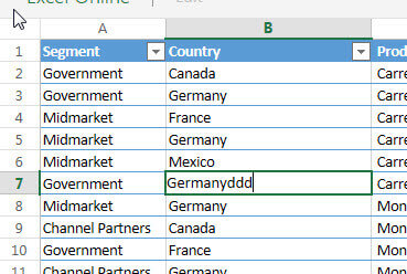Power BI permits data editing and filtering similar to Excel