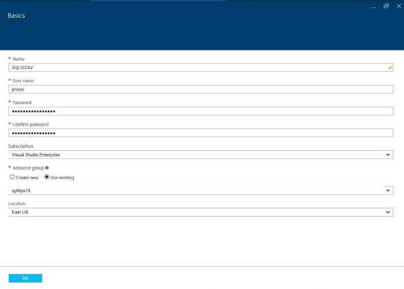 Setup an Azure Virtual Machine and Contoso Sample Database for SQL ...