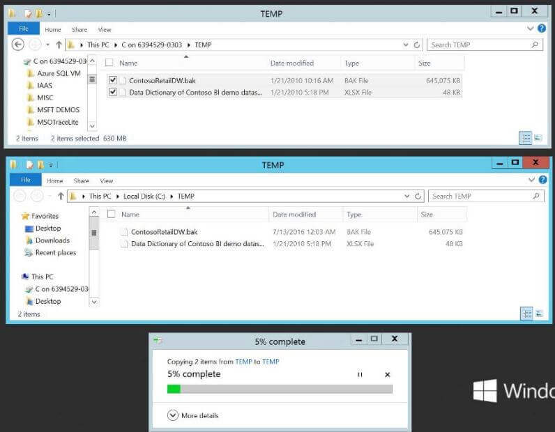 Setup an Azure Virtual Machine and Contoso Sample Database for SQL ...