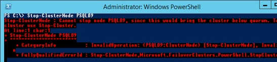 StopCluster