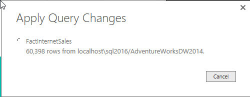 Rows are enumerated after the changes are made