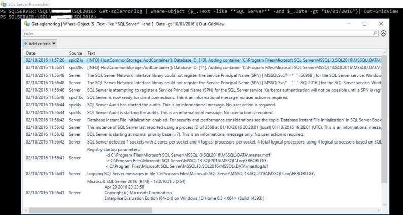 see error logs after a particular date we can run the below command