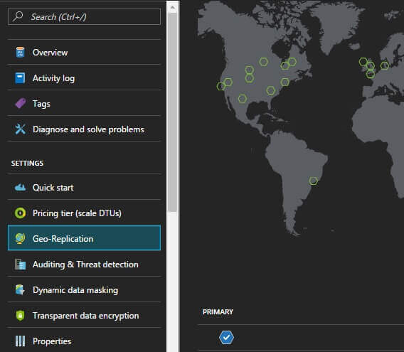 Geo-Replication in Azure SQL 