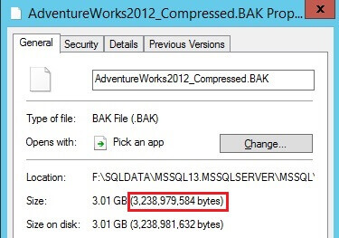Backup Compression Performance Enhancements for SQL Server 2016 TDE ...