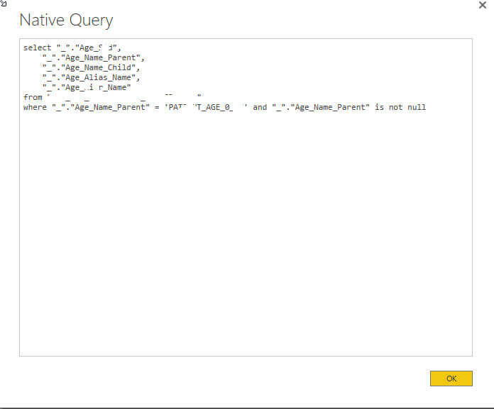 Native Query functionality is not just available for SQL Server
