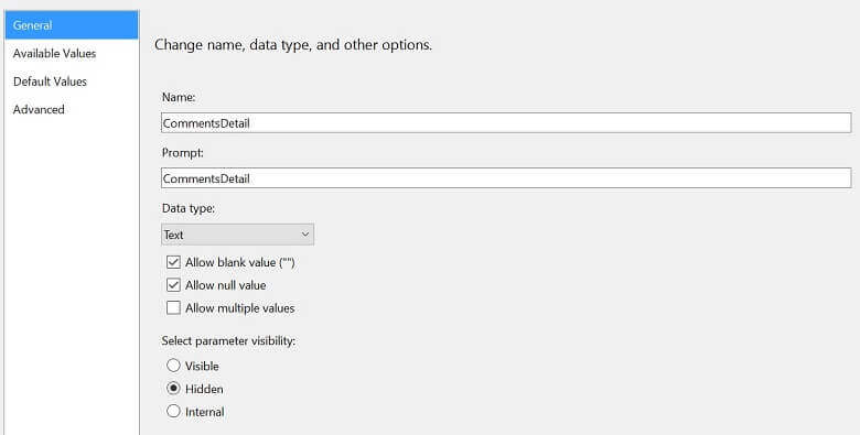 Hidden Parameter