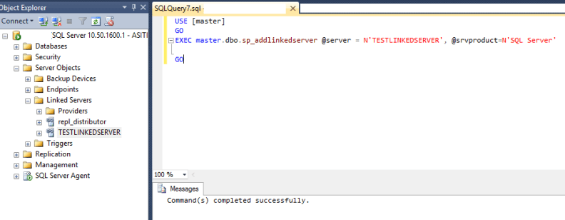 Pointing a SQL Server Linked Server to Different Data Sources
