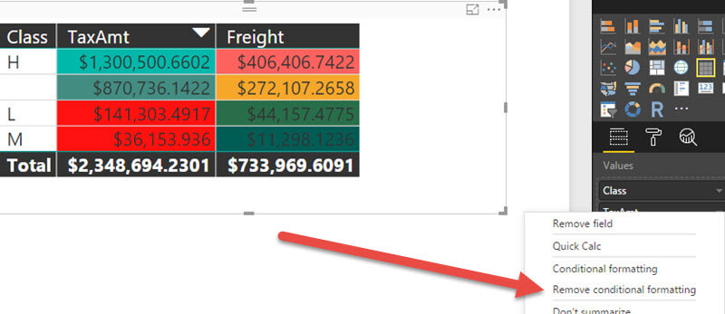 remove conditional formatting 2