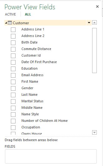 Field List