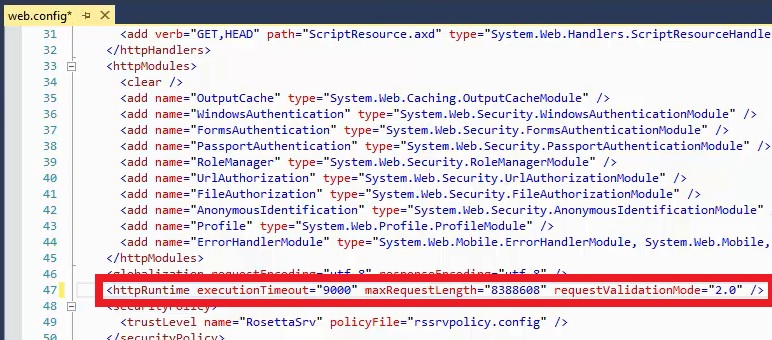 add maxRequestLength
