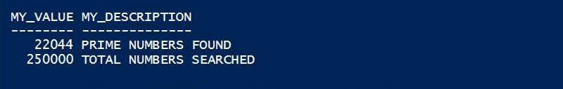 PowerShell - Create & Select From View